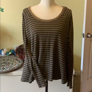 Free People Striped Sweater S